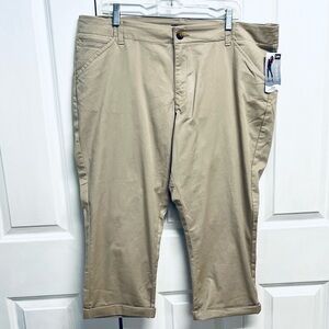 Lee Bungalow Khaki/Tan Chino Pants Size 18 NWT
